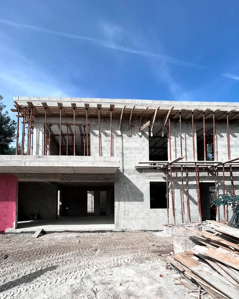Début du chantier à Saint-Cyr-sur-Mer